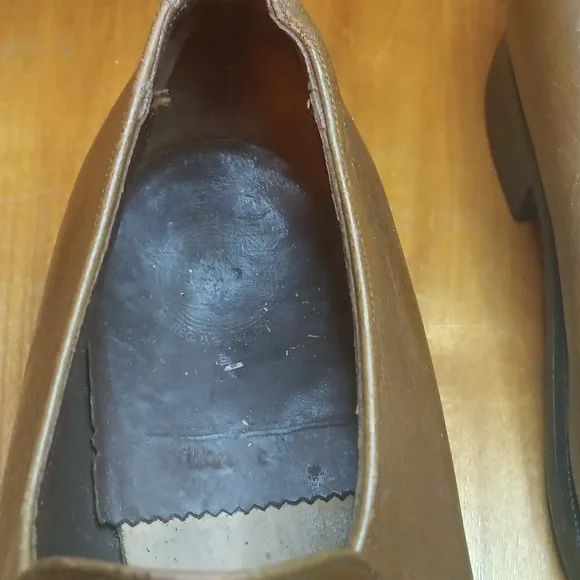 Florsheim Men's Brown Leather Loafers Size  12