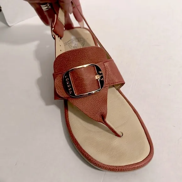 Fly London Women’s Sandals 39=8-8.5 gently used color raspberry