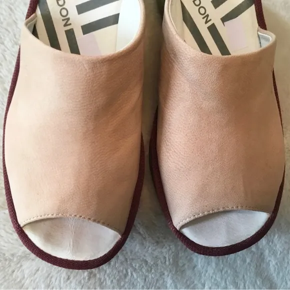 Fly London Women's Tan Wedge Sandals -EU37