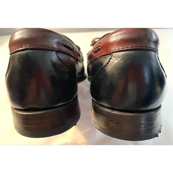 Footjoy Kiltie Tassel Loafers Black/Brown Men’s Shoes Size 9 Medium