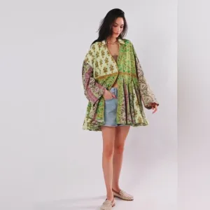 FP Hazy Baby Printed Mini Dress