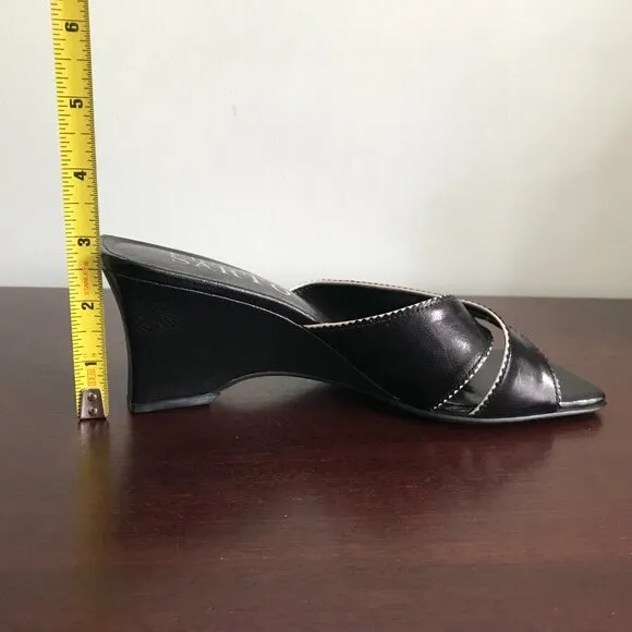 Franco Sarto | Black &quot;Netto&quot; Slide Sandals
