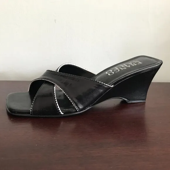 Franco Sarto | Black &quot;Netto&quot; Slide Sandals