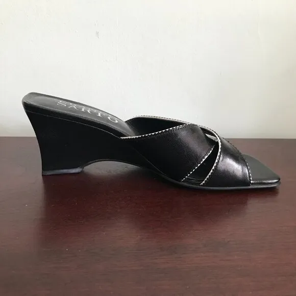 Franco Sarto | Black &quot;Netto&quot; Slide Sandals