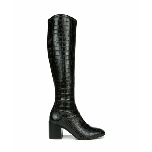 Franco Sarto Tribute Hight Shaft Black Boots Available in Different Sized