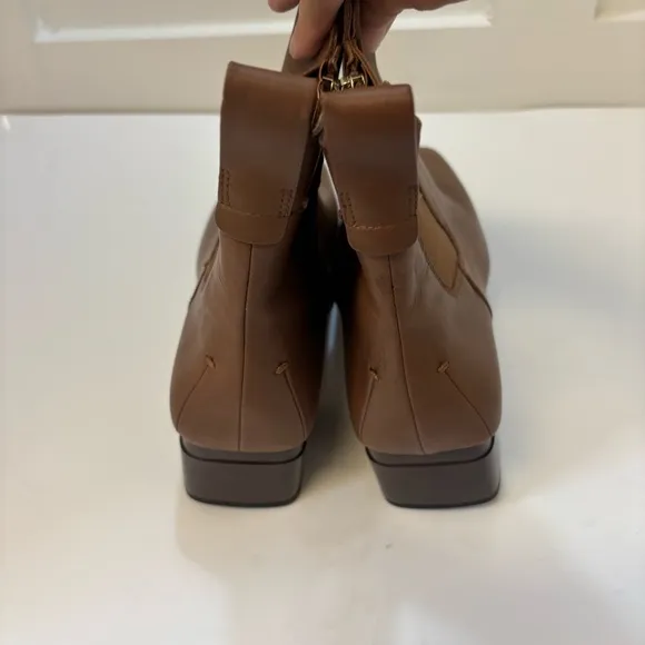 Franco Sarto Waxton Block Heel Bootie Sz 11M