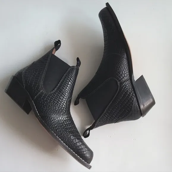 Free people Beau Western Boots Size