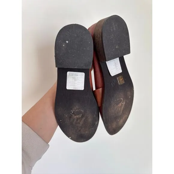 Free People Brown Loafers - Size 39