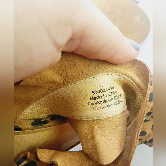 Free People | Cheetah Heel Sandals, size 10.5