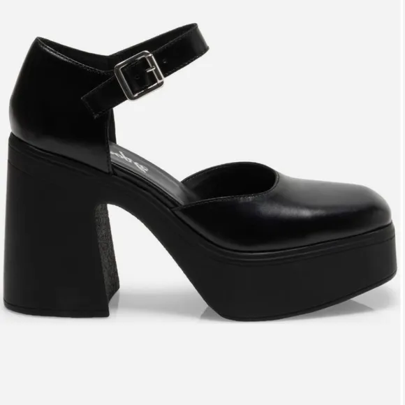 Free People Gwen Platform Mary Jane Heels -