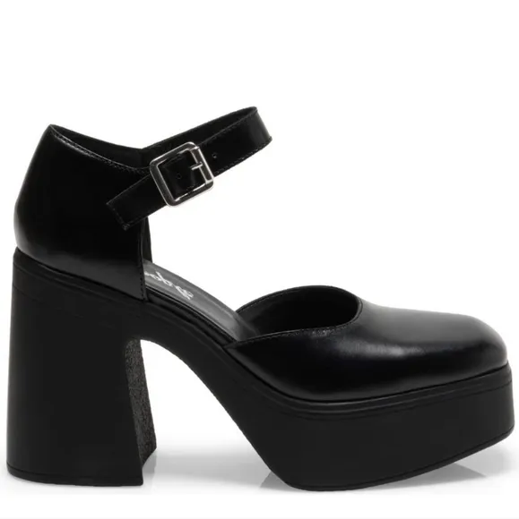 Free People Gwen Platform Mary Jane Heels -
