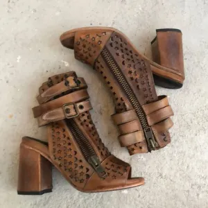Freebird cutout ankle