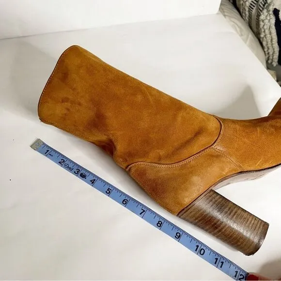 Free People Dakota suede high ankle Heeled Boots in size 10 (40) made It…