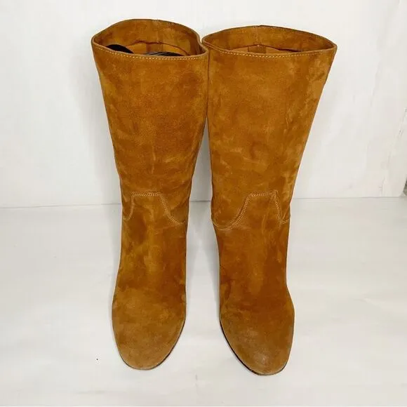 Free People Dakota suede high ankle Heeled Boots in size 10 (40) made It…