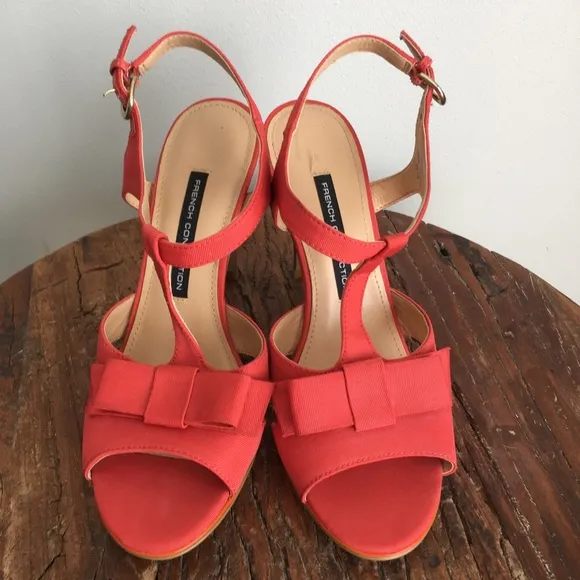French Connection size 38.5 heels sandals