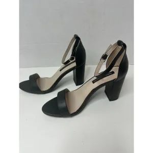 French Connection Women's Dream Block Heel Sandals Black Size 7.5 NWT