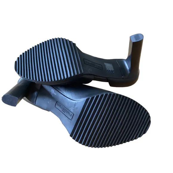 From the Set of George &amp; Tammy Karl Lagerfeld “Brettie” Pumps 10