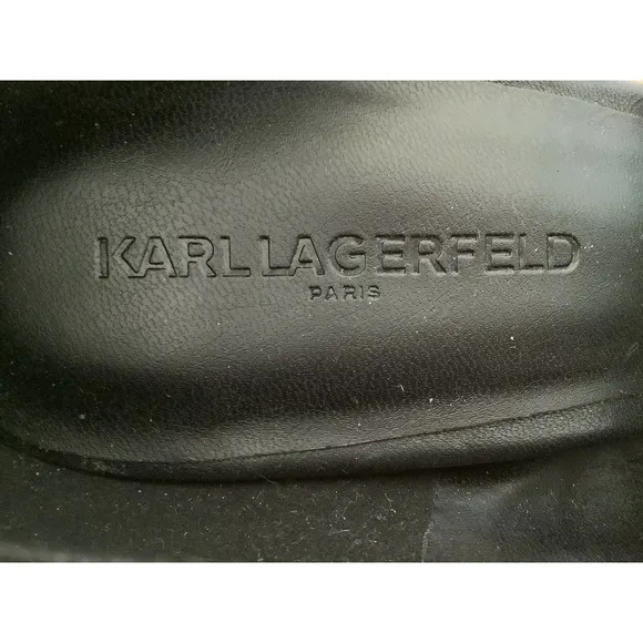 From the Set of George &amp; Tammy Karl Lagerfeld “Brettie” Pumps 10