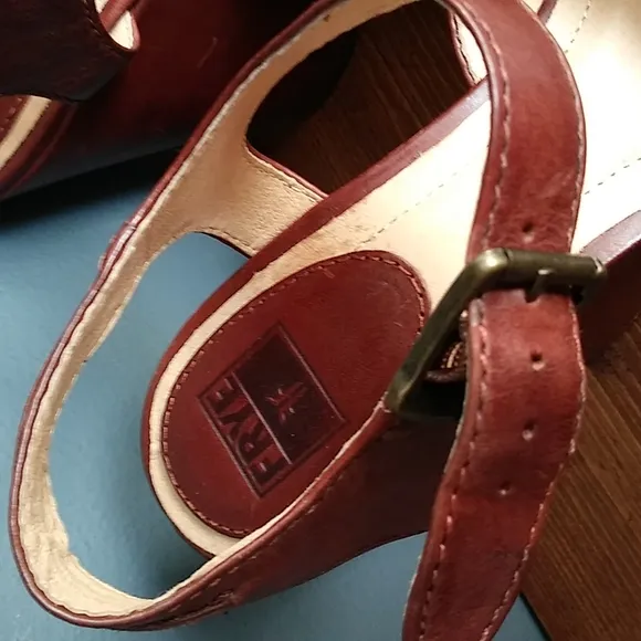 Frye Alexa wedge sandals