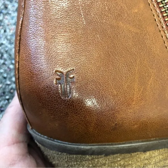 FRYE/ Boots By Frye/  Size: 10/ ANKLE BLOCK HEEL/ in pet friendly home