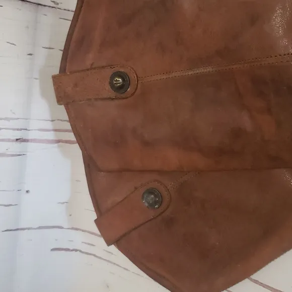 Frye Jackie 6.5 brown heel distraes color woman boots