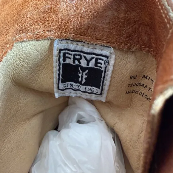 Frye Leather Anna Shortie Boots