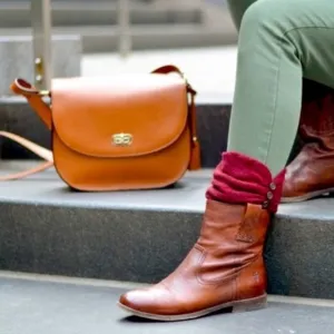 Frye Leather Anna Shortie Boots