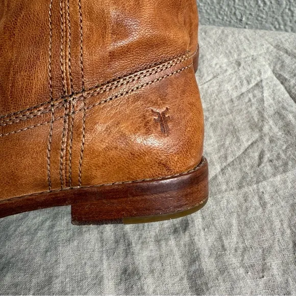 Frye Leather Anna Shortie Boots