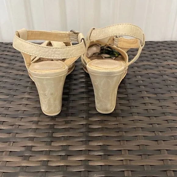 Frye wedge sandals, women’s size 10