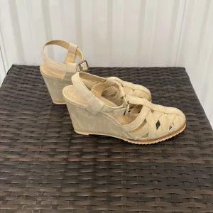 Frye wedge sandals, women’s size 10