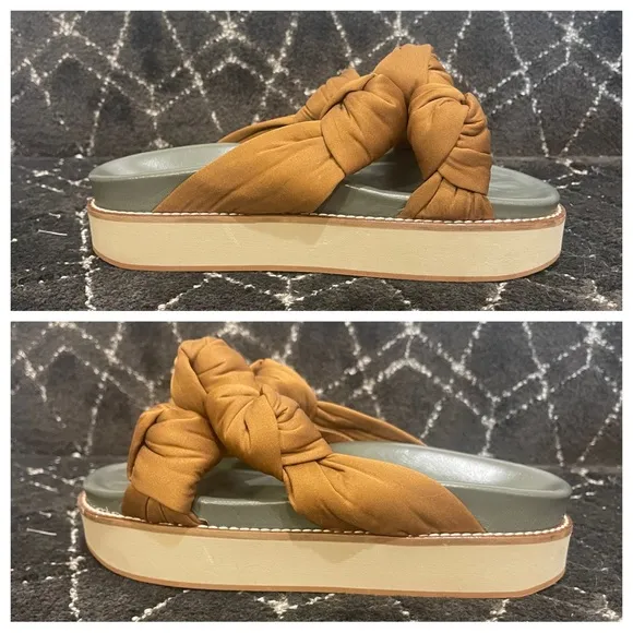 Ganni Mid Knotted Sandals