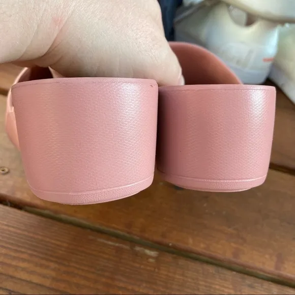 Gentle Souls | Gisele Pink Clay Slide Sandals 8