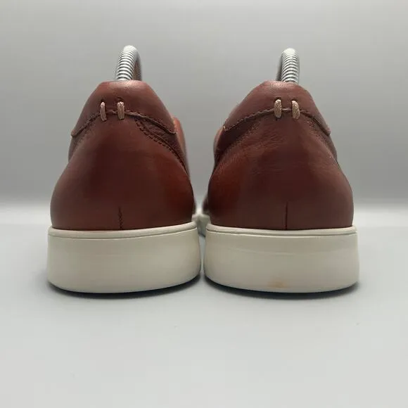 Gentle Souls Ryder GMF9001LE Cognac Leather Upper Sneakers Shoes Mens 8M