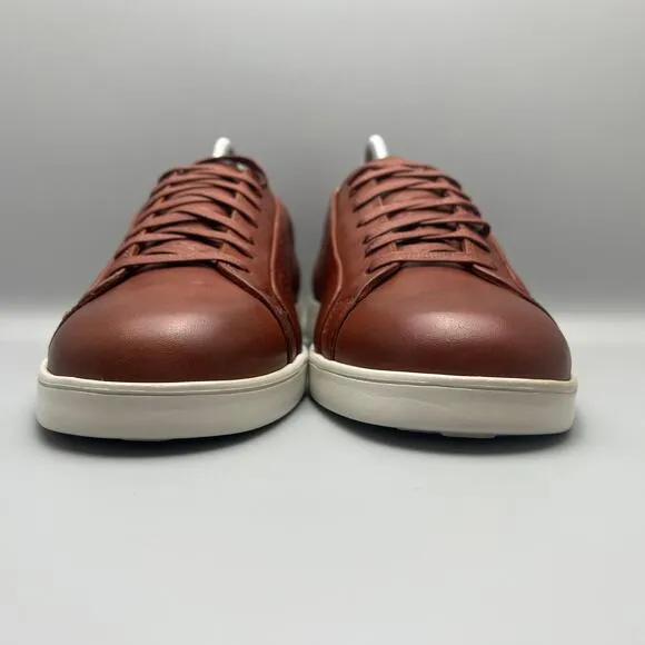 Gentle Souls Ryder GMF9001LE Cognac Leather Upper Sneakers Shoes Mens 8M