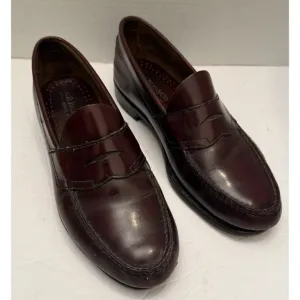 G.H. Bass &amp; Co. Weejuns Men's Leather Penny Loafers Size 8.5 Wine/Burgundy