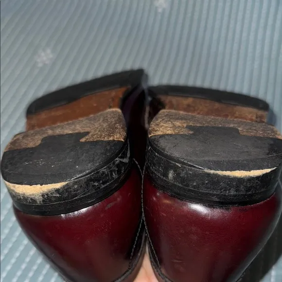 🌹G.H. Bass Buckle Leather Loafers