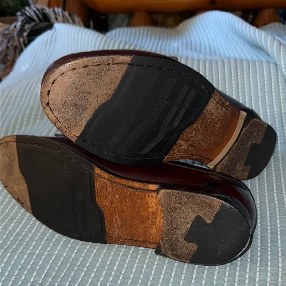 🌹G.H. Bass Buckle Leather Loafers