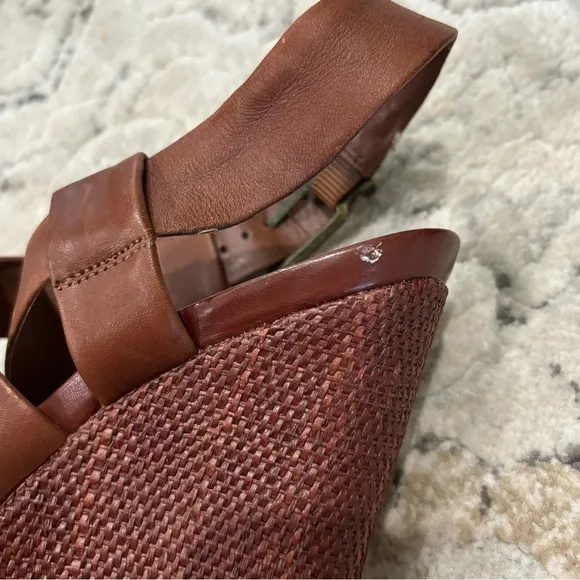 GIANNI BINI | WEDGE SANDALS SIZE 6.5