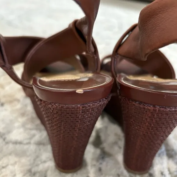 GIANNI BINI | WEDGE SANDALS SIZE 6.5