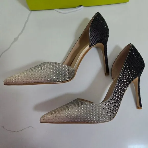 Gianni Bini Therry Rhinestone D'Orsay Pump Shoes size 9.5 New
