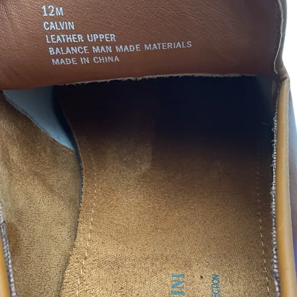 Giorgio Brutini Elegant Brown Leather Men's Loafers size 12 M