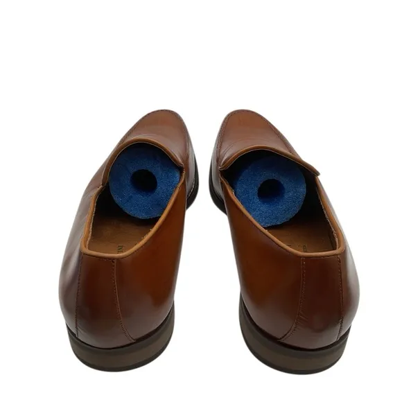 Giorgio Brutini Elegant Brown Leather Men's Loafers size 12 M