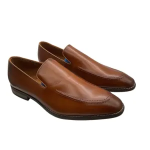 Giorgio Brutini Elegant Brown Leather Men's Loafers size 12 M