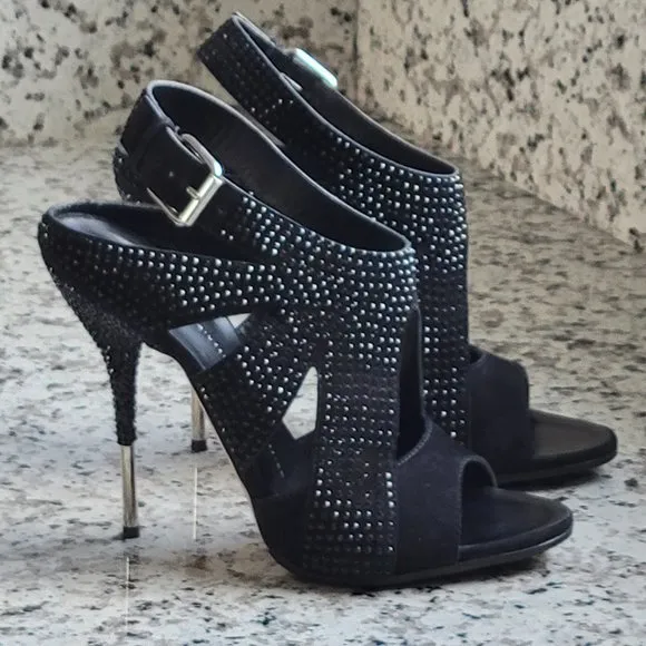 Giuseppe Zanotti heels embellished with crystals EU Sz 40 Mint condition