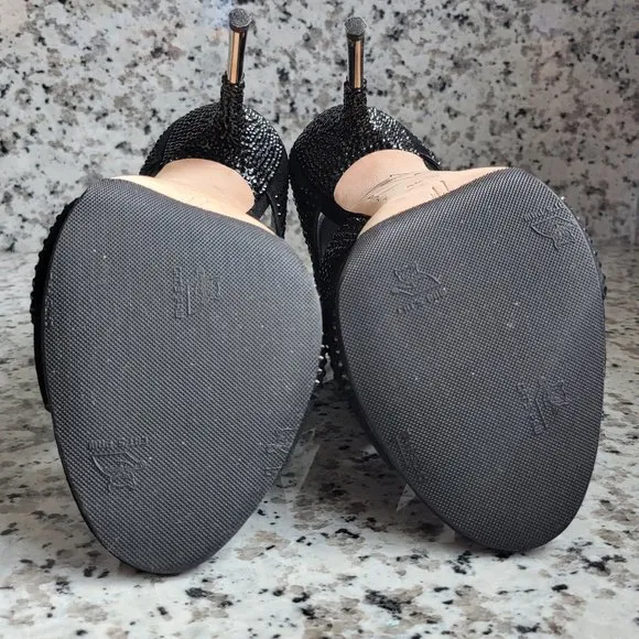 Giuseppe Zanotti heels embellished with crystals EU Sz 40 Mint condition