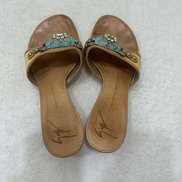Giuseppe Zanotti Kitten Heel Sandals