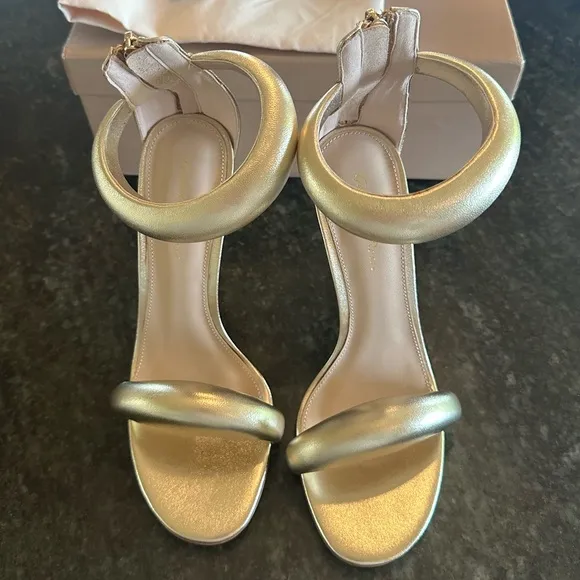 Gold Bijoux Heeled Sandals