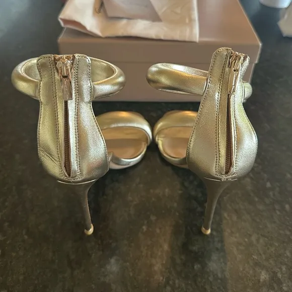 Gold Bijoux Heeled Sandals