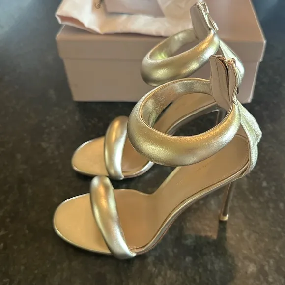 Gold Bijoux Heeled Sandals