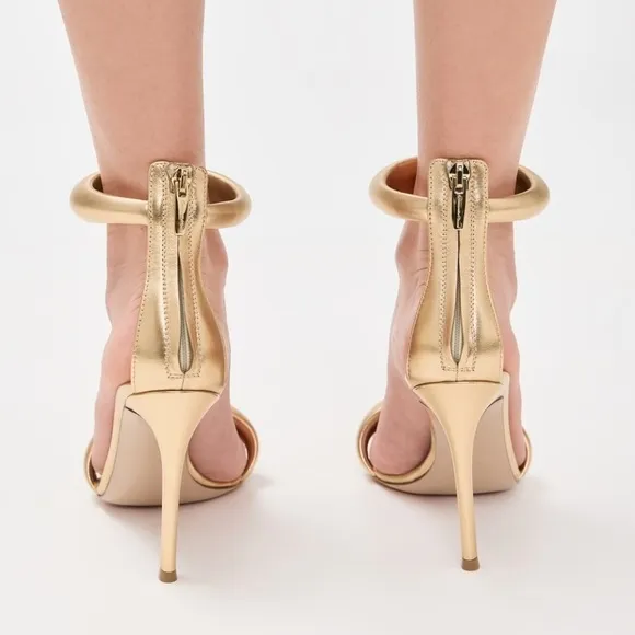 Gold Bijoux Heeled Sandals